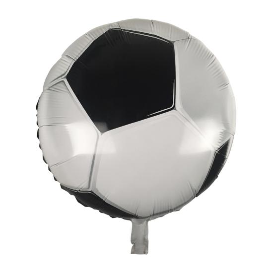 Globo de foil con forma de balón de fútbol (45 cm)