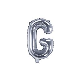 Globo foil letra G plateado