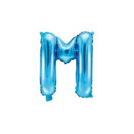 Globo foil letra M azul