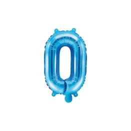Globo foil letra O azul