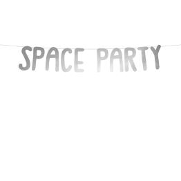 Guirnalda "Space Party" plateada - Space Party