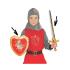 Kit soldado medieval infantil