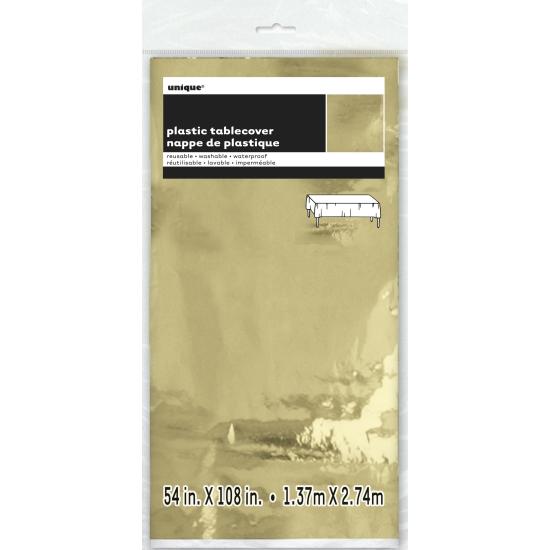 Mantel rectangular dorado - Línea Colores Básicos