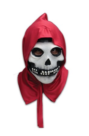 Máscara de Misfits capucha roja para adulto