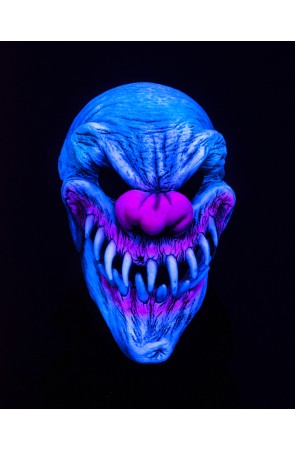 Máscara de payaso Last Laugh UV para hombre