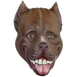 Máscara de perro Pitbull para adulto