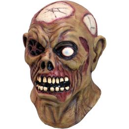Máscara de zombie ciego de látex para adulto