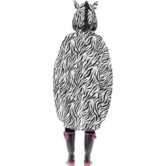 Poncho Cebra para mujer