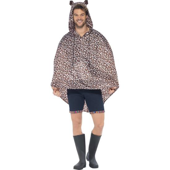 Poncho Leopardo para mujer