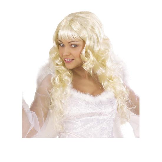 Peluca angelical rubia platino