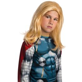 Peluca de Thor Marvel para niño