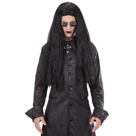 Peluca cantante Ozzy o Vampiro para hombre