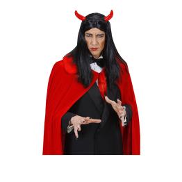 Disfraz de Vampiro Maligno con chaleco rojo para hombre