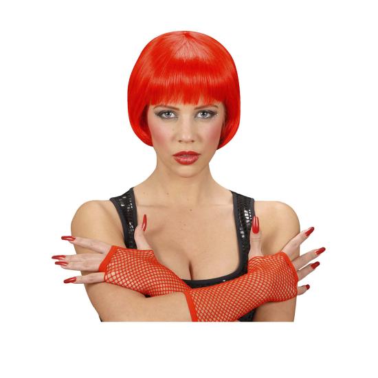 Peluca Rave roja