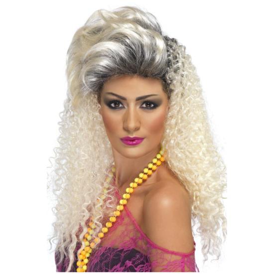 Peluca rubia de los 80 Peluca rubia de los 80