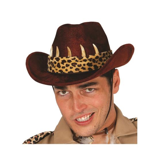 Sombrero de cazador de cocodrilos adulto