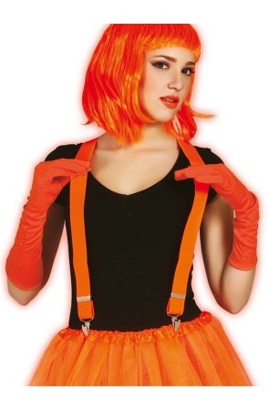 Tirantes naranja neón *