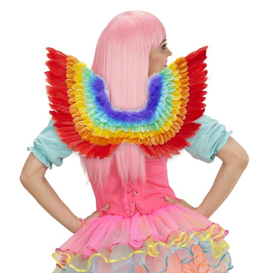 Alas de Pluma Arco Iris 60 x 40 cms Alas de Pluma Arco Iris 60 x 40 cms