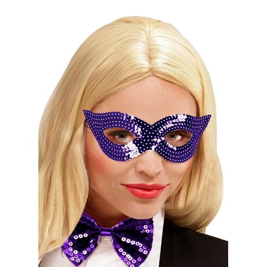 Antifaz lentejuelas colores Violeta