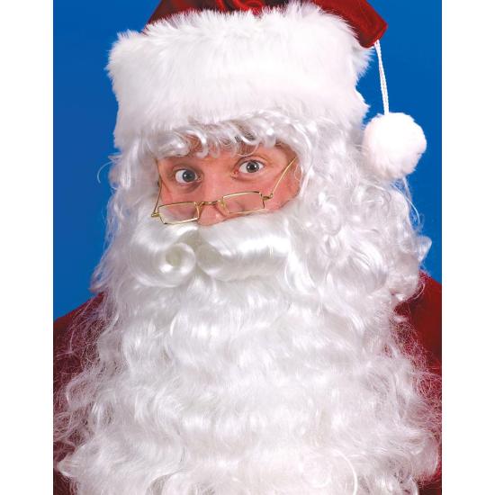 Barba y peluca de Papá Noel Profesional