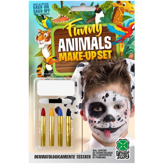 Base de maquillaje de dálmata + 4 lápices en blíster