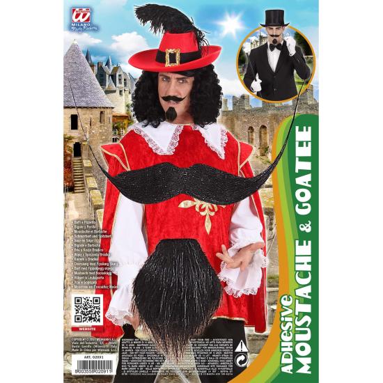 Bigote y Perilla Caballero Época.