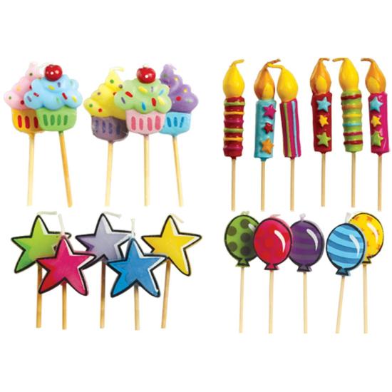 BLISTER DE 5 VELAS SURTIDOS FANTASIA BLISTER DE 5 VELAS SURTIDOS FANTASIA