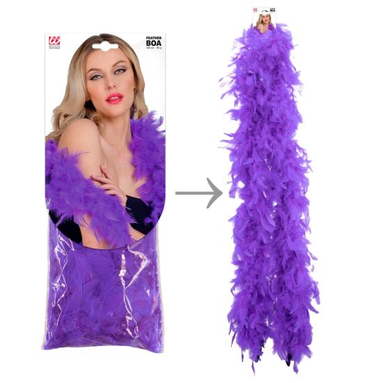 Boa de Plumas Morada – 1,80 m – 80 g Boa de Plumas Morada – 1,80 m – 80 g
