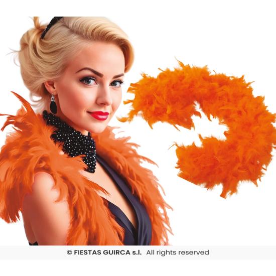 Boa de Plumas Naranja 40g Boa de Plumas Naranja 40g