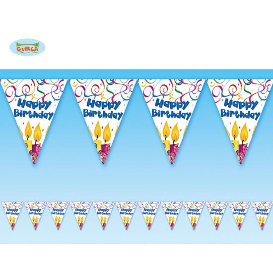 BOLSA 12 BANDERAS "HAPPY BIRTHDAY" 320 CMS BOLSA 12 BANDERAS "HAPPY BIRTHDAY" 320 CMS