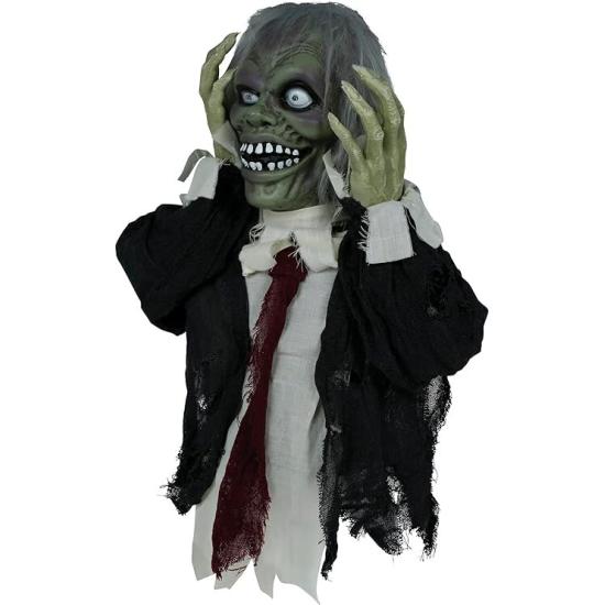 Busto de Zombie con Luz, Sonido y Movimiento (55 cm)