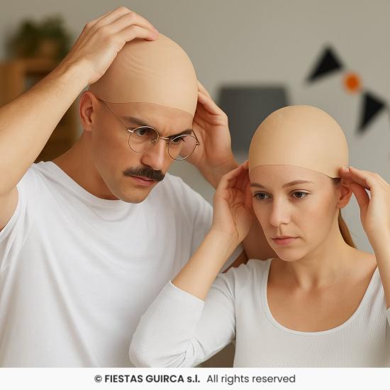 Calva para disfraz