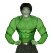 Camisa Disfraz de Superhéroe Músculos Hulk