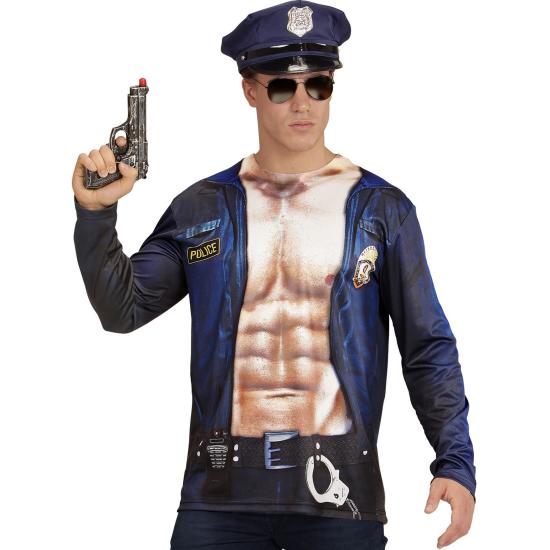 Camisa Policía Sexy para adulto Camisa Policía Sexy para adulto