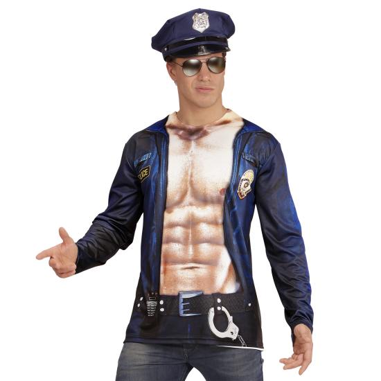 Camisa Policía Sexy para adulto Camisa Policía Sexy para adulto