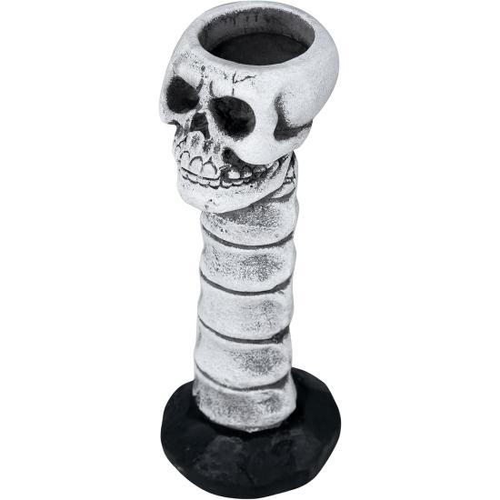 Candelabro Calavera 17 cm