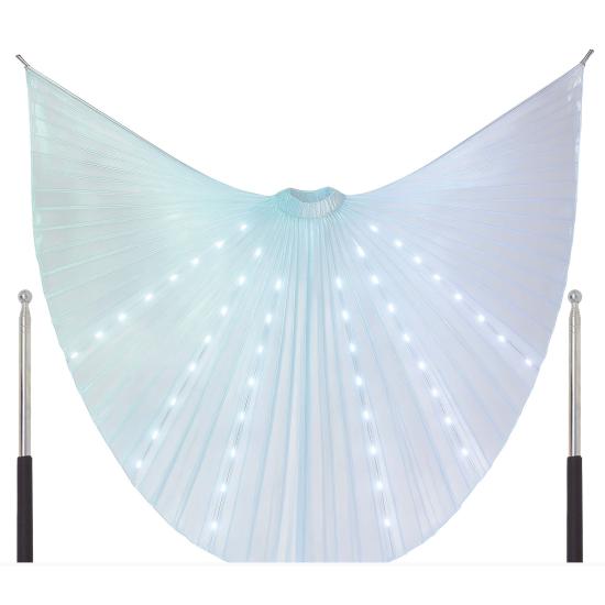 Capa iris con varillas y luz LED – 140 cm