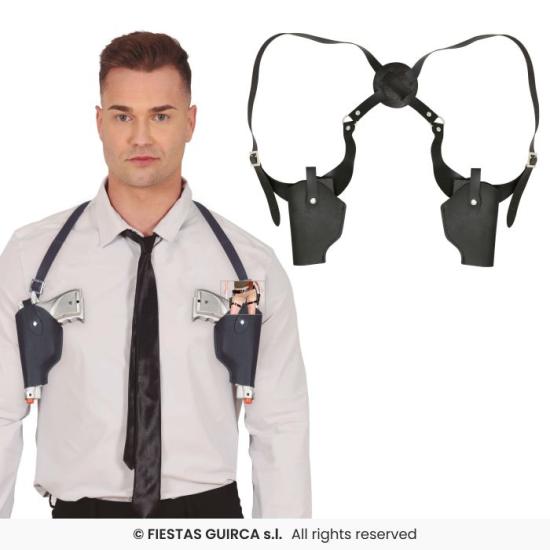Cartuchera Doble con Pistolas Cartuchera Doble con Pistolas