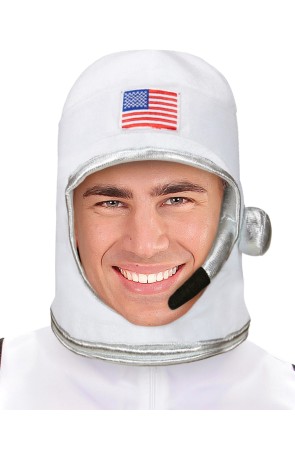 Casco Astronauta Tela Lujo adulto