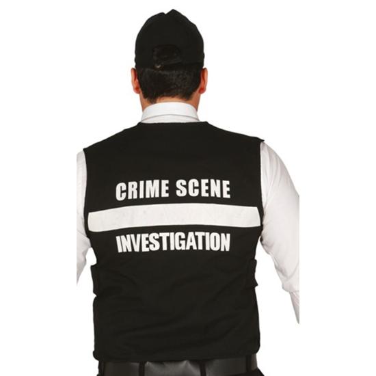 Chaleco y Gorra  F.B.I talla única