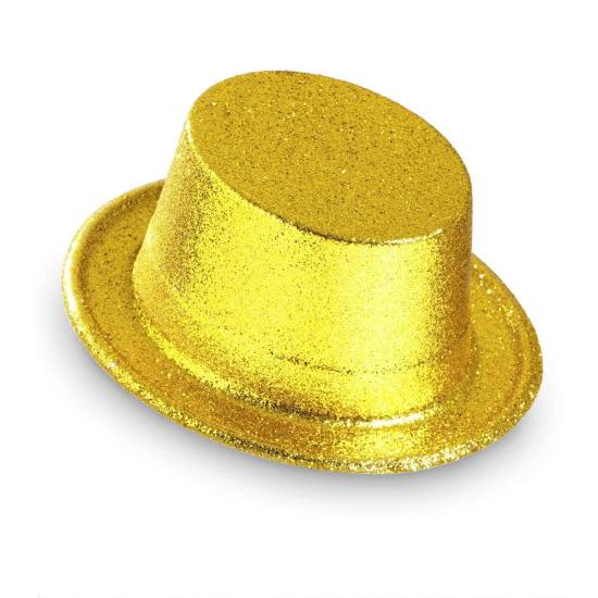 Chistera de Color Oro Brillante