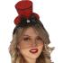 CHISTERA MINIHAT ROJA con Diadema