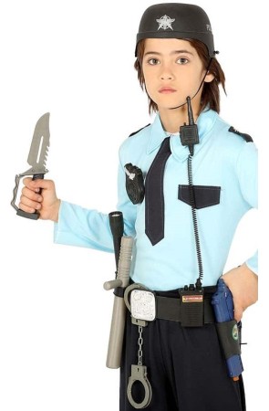 Cinturón Policía con casco infantil