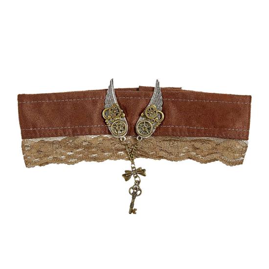 Collar Steampunk con llave