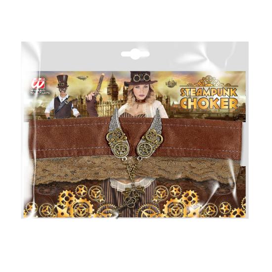 Collar Steampunk con llave