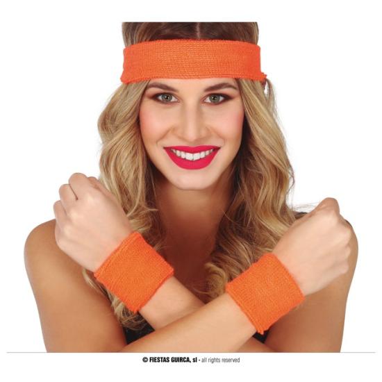 Conjunto 2 muñequeras y cinta pelo