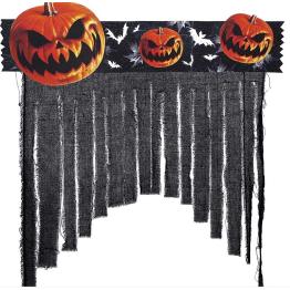 Cortina 90x30 cms Calabazas