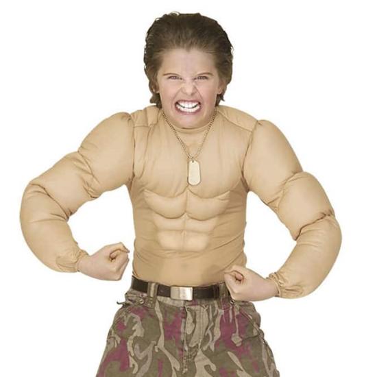 Cuerpo Musculoso de niño