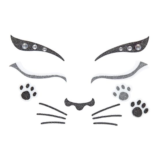 Decoración Adhesiva Cara gato