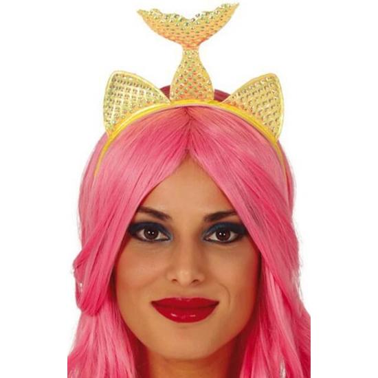 Diadema Sirena Dorada